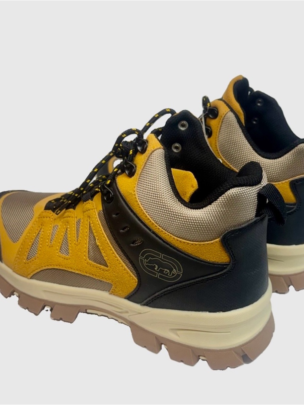 Ecko Unltd Men’s Hiking Boots Size 10 Tan Suede Trail Trekking Shoes NWT - Picture 7 of 7